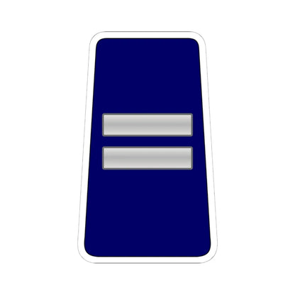 06. RJN WO1 (Jordan) (Military Rank) STICKER Vinyl Kiss-Cut Decal 6 Inch White - The Sticker Space