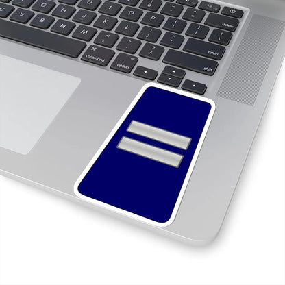 06. RJN WO1 (Jordan) (Military Rank) STICKER Vinyl Kiss-Cut Decal - The Sticker Space