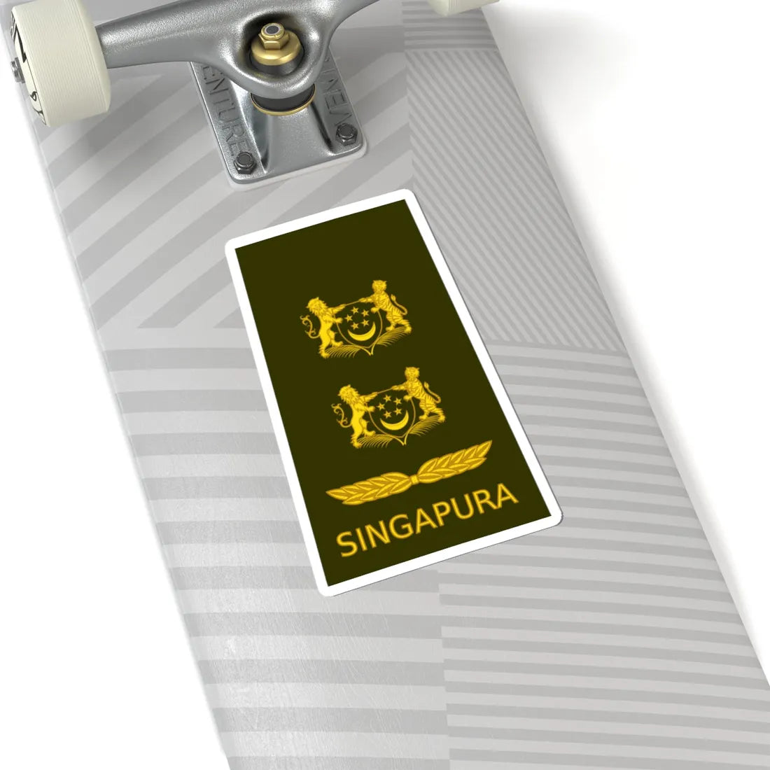 06 RSA OF04b (Singapore) (Military Rank) STICKER Vinyl Kiss-Cut Decal - The Sticker Space