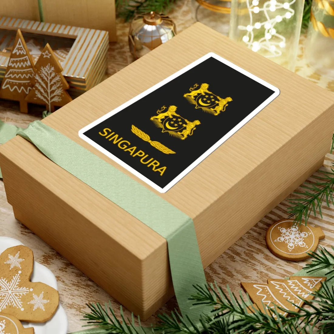 06 RSN OF04b (Singapore) (Military Rank) STICKER Vinyl Kiss-Cut Decal - The Sticker Space