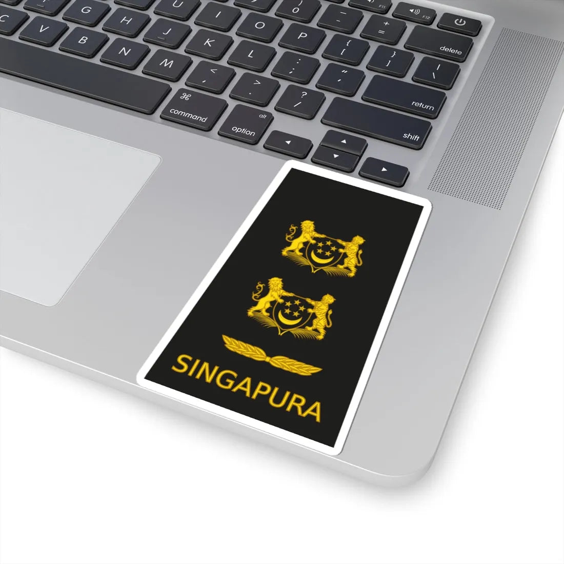 06 RSN OF04b (Singapore) (Military Rank) STICKER Vinyl Kiss-Cut Decal - The Sticker Space