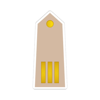 06 Somali Army WO3 (Mali) (Military Rank) STICKER Vinyl Kiss-Cut Decal 6 Inch White - The Sticker Space