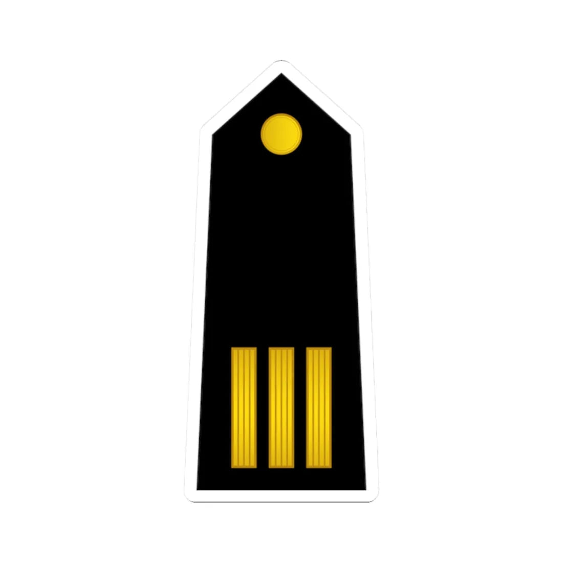 06 Somali Navy WO3 (Mali) (Military Rank) STICKER Vinyl Kiss-Cut Decal 2 Inch White - The Sticker Space
