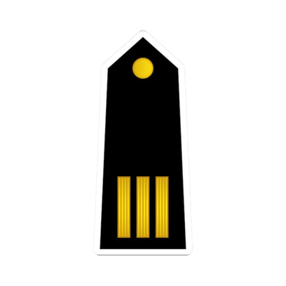 06 Somali Navy WO3 (Mali) (Military Rank) STICKER Vinyl Kiss-Cut Decal 2 Inch White - The Sticker Space
