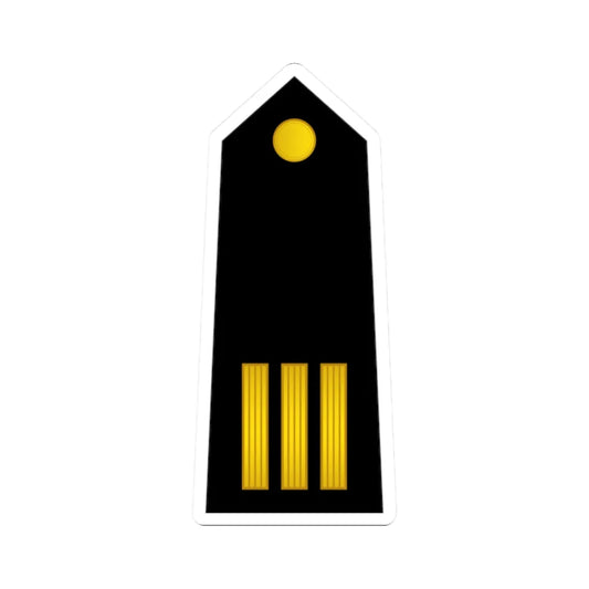 06 Somali Navy WO3 (Mali) (Military Rank) STICKER Vinyl Kiss-Cut Decal 2 Inch White - The Sticker Space