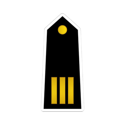 06 Somali Navy WO3 (Mali) (Military Rank) STICKER Vinyl Kiss-Cut Decal 4 Inch White - The Sticker Space