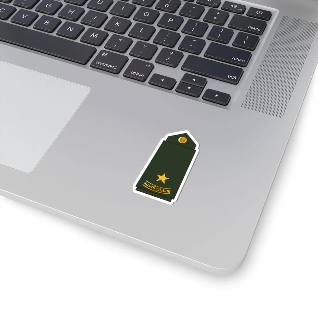 06 UAEA 2LT (United Arab Emirates) (Military Rank) STICKER Vinyl Kiss-Cut Decal - The Sticker Space