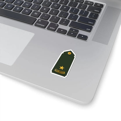 06 UAEA 2LT (United Arab Emirates) (Military Rank) STICKER Vinyl Kiss-Cut Decal - The Sticker Space