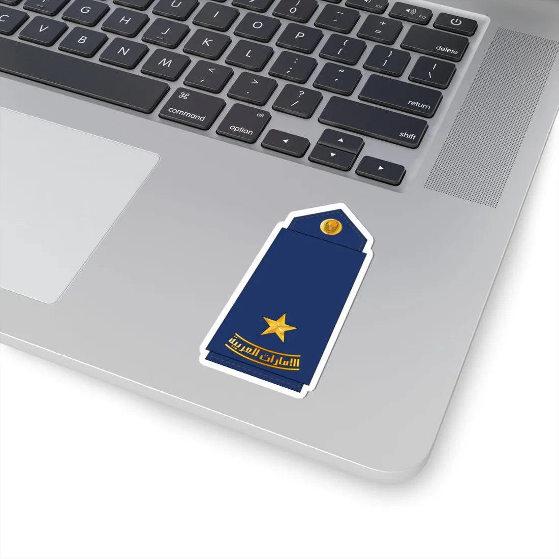 06 UAEAF 2LT (United Arab Emirates) (Military Rank) STICKER Vinyl Kiss-Cut Decal - The Sticker Space