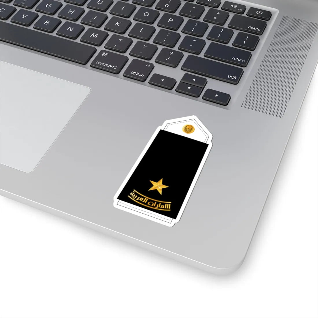 06 UAEN 2LT (United Arab Emirates) (Military Rank) STICKER Vinyl Kiss-Cut Decal - The Sticker Space