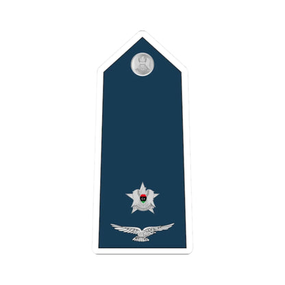 06.Libyan Air Force 2LT (Libya) (Military Rank) STICKER Vinyl Kiss-Cut Decal 2 Inch White - The Sticker Space