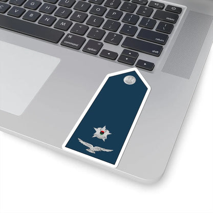 06.Libyan Air Force 2LT (Libya) (Military Rank) STICKER Vinyl Kiss-Cut Decal - The Sticker Space