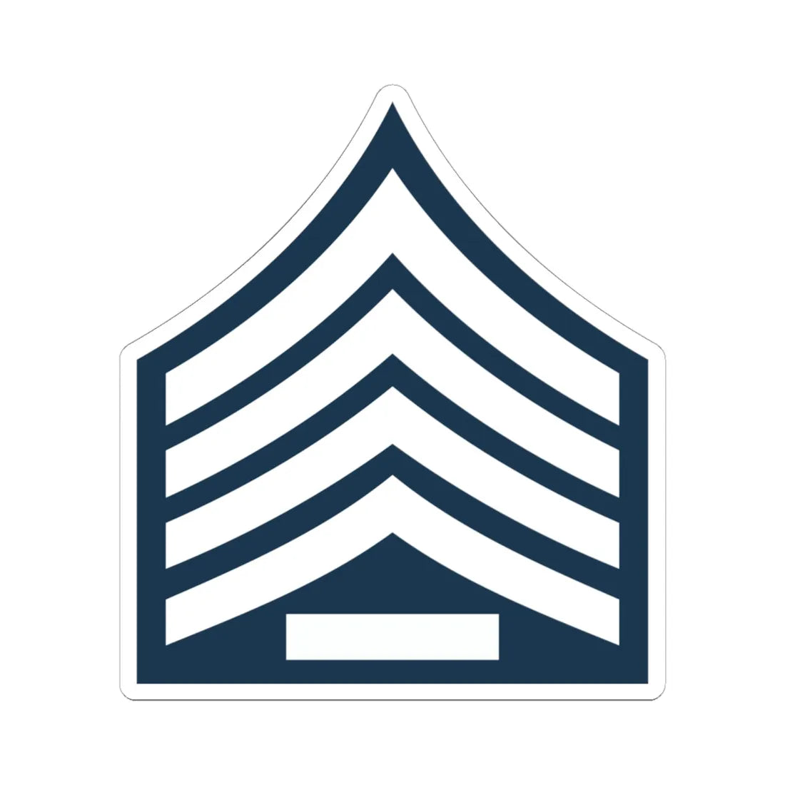 06.RSAF SMS (Saudi Arabia) (Military Rank) STICKER Vinyl Kiss-Cut Decal 6 Inch White - The Sticker Space