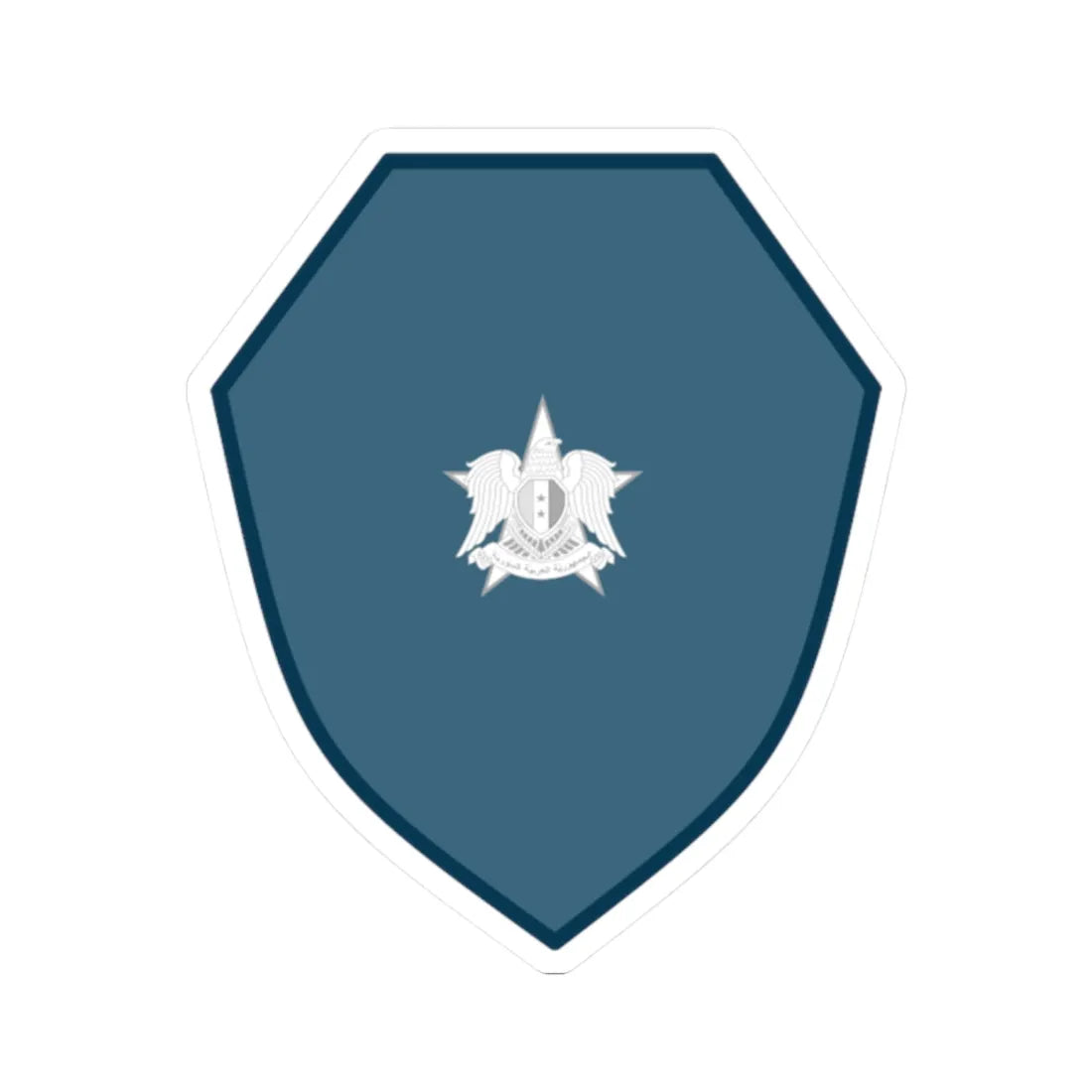 06.Syrian Air Force WO3 (Syria) (Military Rank) STICKER Vinyl Kiss-Cut Decal 2 Inch White - The Sticker Space