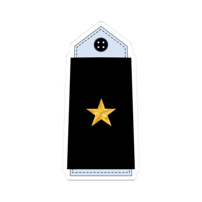 06.YN ENS (Yemen) (Military Rank) STICKER Vinyl Kiss-Cut Decal 3 Inch White - The Sticker Space