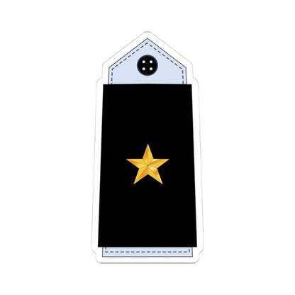 06.YN ENS (Yemen) (Military Rank) STICKER Vinyl Kiss-Cut Decal 4 Inch White - The Sticker Space