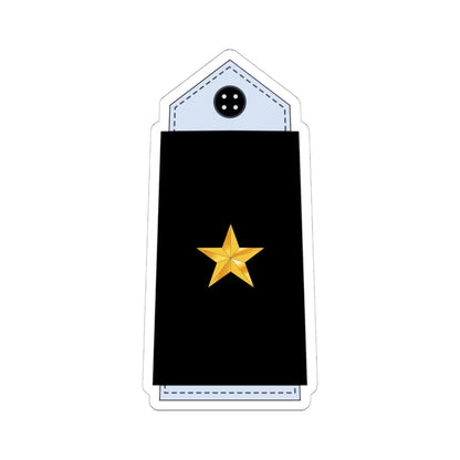 06.YN ENS (Yemen) (Military Rank) STICKER Vinyl Kiss-Cut Decal 6 Inch White - The Sticker Space