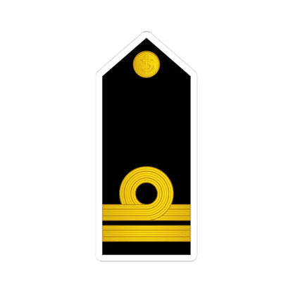 07 Indian Navy LT (India) (Military Rank) STICKER Vinyl Kiss-Cut Decal 3 Inch White - The Sticker Space