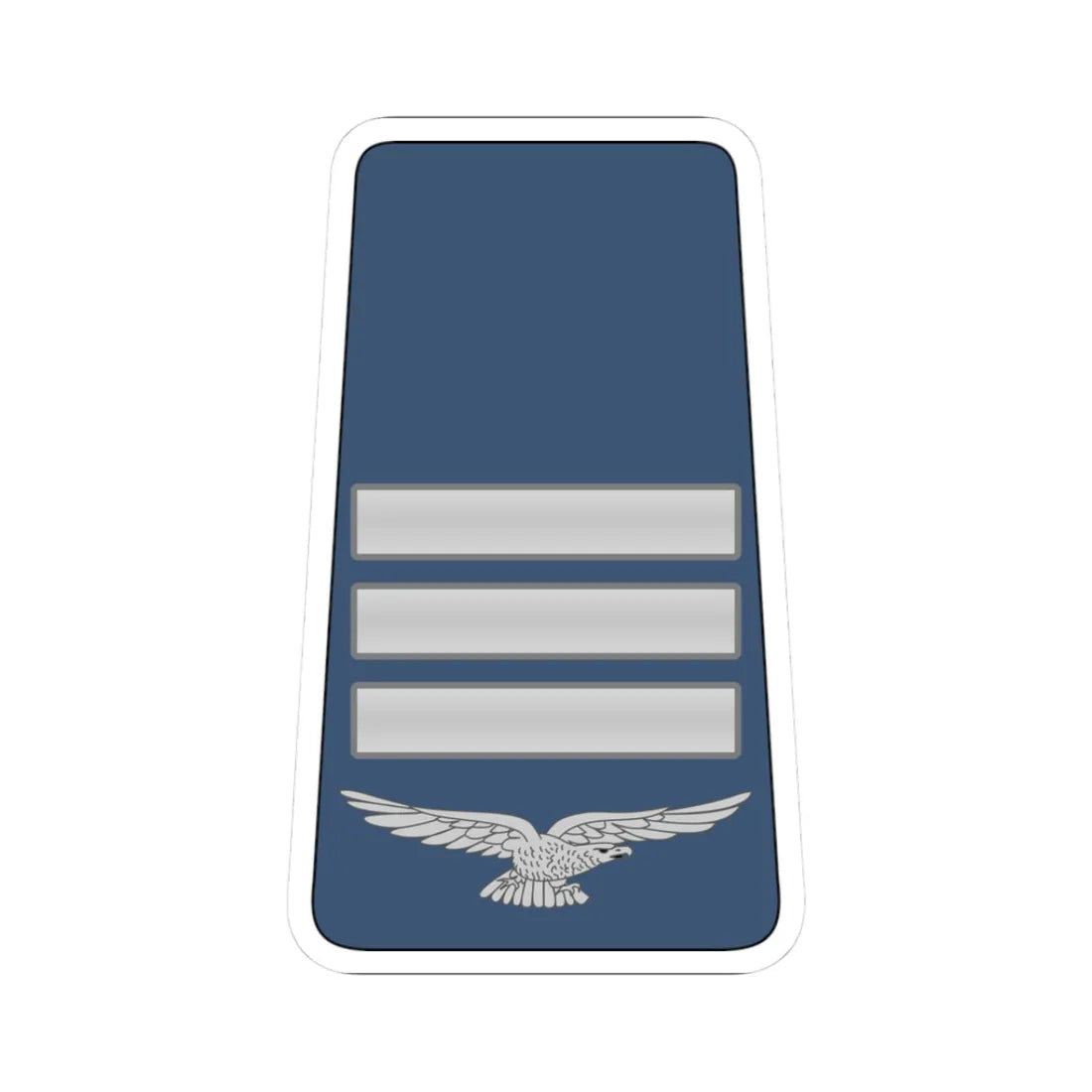 07. JAF OFC (Jordan) (Military Rank) STICKER Vinyl Kiss-Cut Decal 3 Inch White - The Sticker Space