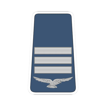 07. JAF OFC (Jordan) (Military Rank) STICKER Vinyl Kiss-Cut Decal 3 Inch White - The Sticker Space