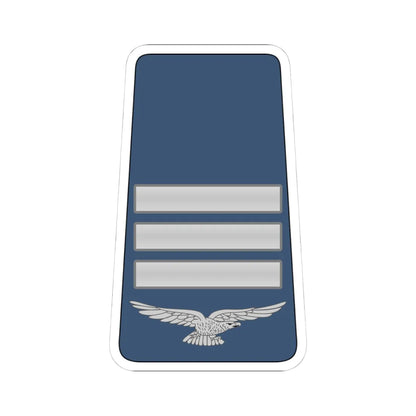 07. JAF OFC (Jordan) (Military Rank) STICKER Vinyl Kiss-Cut Decal 4 Inch White - The Sticker Space