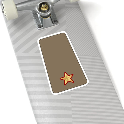 07. KLF 2LT (Kuwait) (Military Rank) STICKER Vinyl Kiss-Cut Decal - The Sticker Space