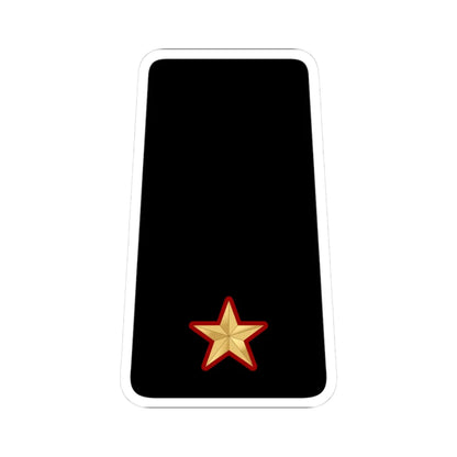 07. KNF 2LT (Kuwait) (Military Rank) STICKER Vinyl Kiss-Cut Decal 3 Inch White - The Sticker Space