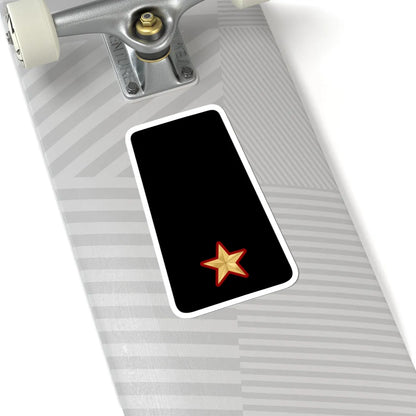 07. KNF 2LT (Kuwait) (Military Rank) STICKER Vinyl Kiss-Cut Decal - The Sticker Space