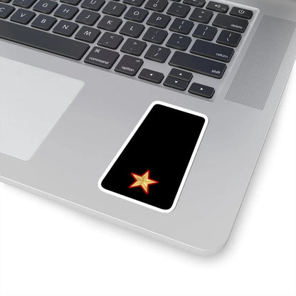 07. KNF 2LT (Kuwait) (Military Rank) STICKER Vinyl Kiss-Cut Decal - The Sticker Space
