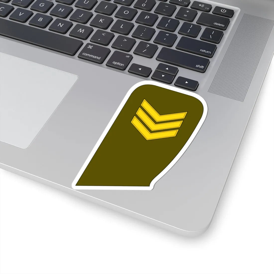 07 Lithuania Army SSG (Lithuania) (Military Rank) STICKER Vinyl Kiss-Cut Decal - The Sticker Space