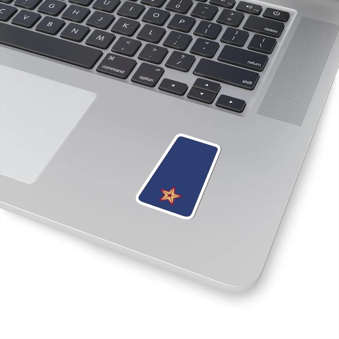 07. QEAF 2LT (Qatar) (Military Rank) STICKER Vinyl Kiss-Cut Decal - The Sticker Space