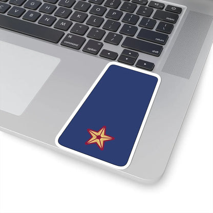 07. QEAF 2LT (Qatar) (Military Rank) STICKER Vinyl Kiss-Cut Decal - The Sticker Space