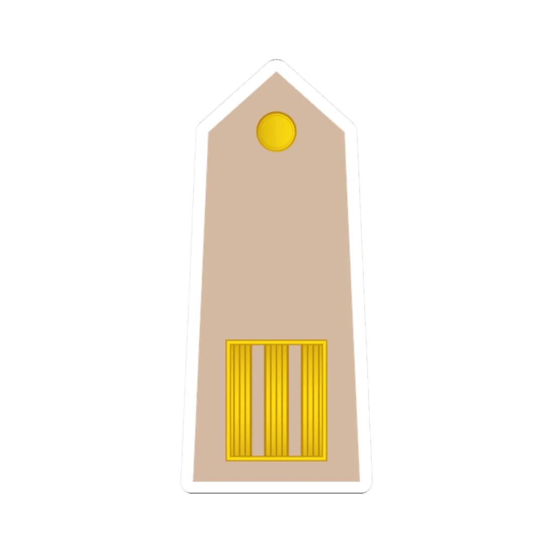 07 Somali Army CWO (Mali) (Military Rank) STICKER Vinyl Kiss-Cut Decal 2 Inch White - The Sticker Space