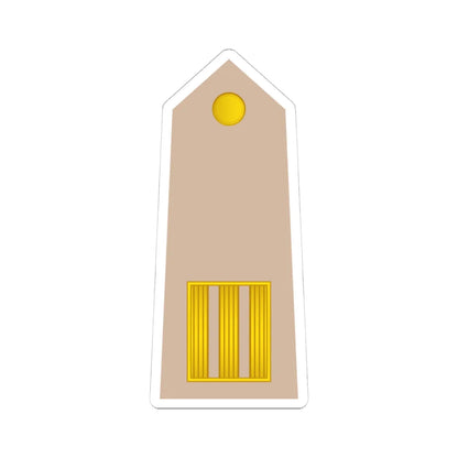 07 Somali Army CWO (Mali) (Military Rank) STICKER Vinyl Kiss-Cut Decal 4 Inch White - The Sticker Space