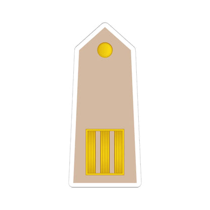 07 Somali Army CWO (Mali) (Military Rank) STICKER Vinyl Kiss-Cut Decal 6 Inch White - The Sticker Space