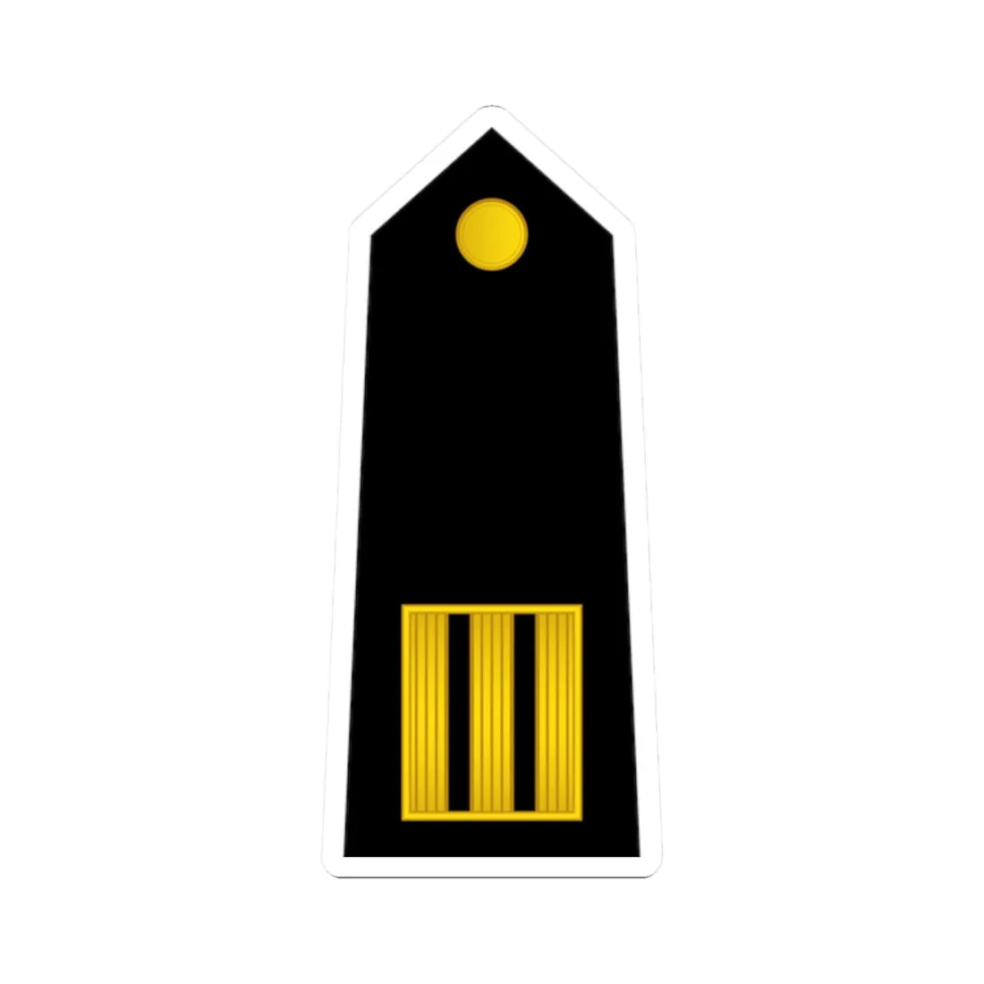 07 Somali Navy CWO (Mali) (Military Rank) STICKER Vinyl Kiss-Cut Decal 2 Inch White - The Sticker Space