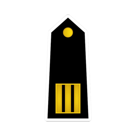 07 Somali Navy CWO (Mali) (Military Rank) STICKER Vinyl Kiss-Cut Decal 2 Inch White - The Sticker Space