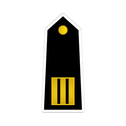 07 Somali Navy CWO (Mali) (Military Rank) STICKER Vinyl Kiss-Cut Decal 6 Inch White - The Sticker Space