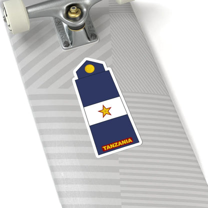 07 Tanzania Air Force OC (Tanzania) (Military Rank) STICKER Vinyl Kiss-Cut Decal - The Sticker Space