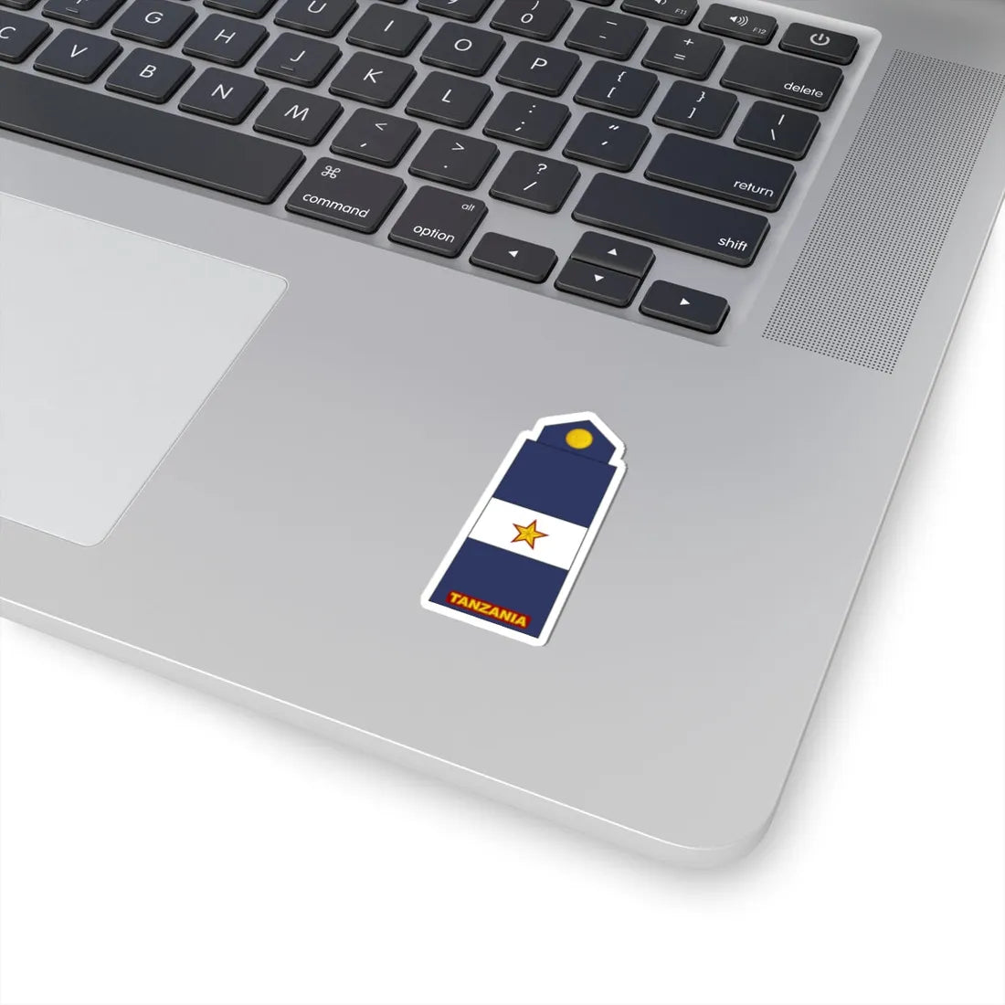 07 Tanzania Air Force OC (Tanzania) (Military Rank) STICKER Vinyl Kiss-Cut Decal - The Sticker Space
