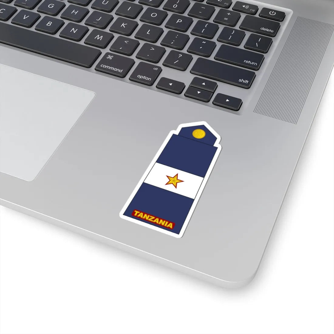 07 Tanzania Air Force OC (Tanzania) (Military Rank) STICKER Vinyl Kiss-Cut Decal - The Sticker Space