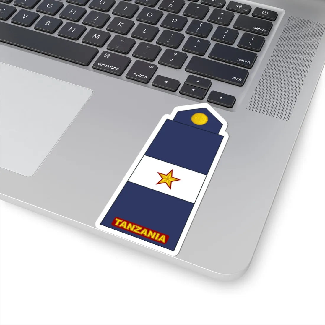 07 Tanzania Air Force OC (Tanzania) (Military Rank) STICKER Vinyl Kiss-Cut Decal - The Sticker Space