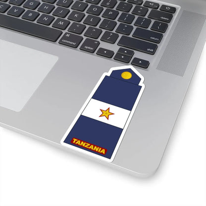 07 Tanzania Air Force OC (Tanzania) (Military Rank) STICKER Vinyl Kiss-Cut Decal - The Sticker Space