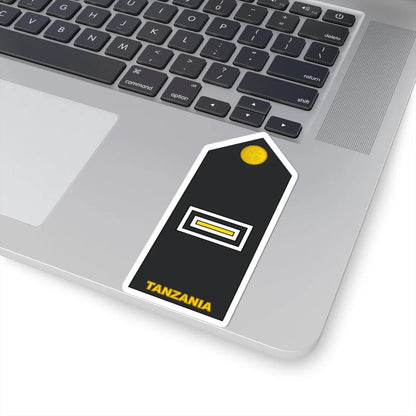 07 Tanzania Navy OC (Tanzania) (Military Rank) STICKER Vinyl Kiss-Cut Decal - The Sticker Space