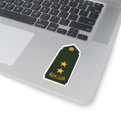 07 UAEA 1LT (United Arab Emirates) (Military Rank) STICKER Vinyl Kiss-Cut Decal - The Sticker Space