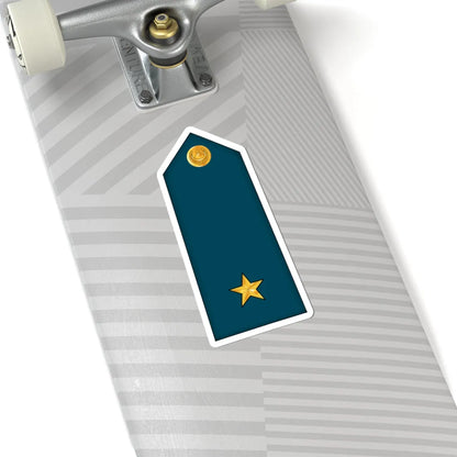 07.AlgAF 2LT (Algeria) (Military Rank) STICKER Vinyl Kiss-Cut Decal - The Sticker Space