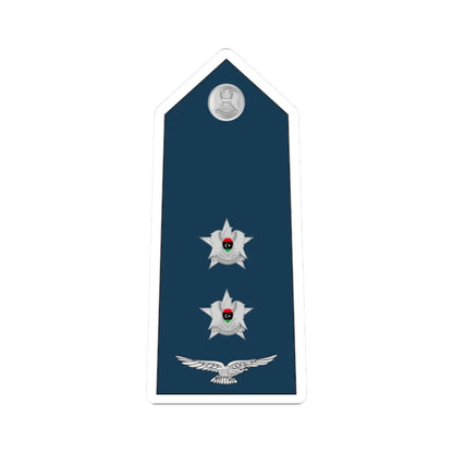 07.Libyan Air Force 1LT (Libya) (Military Rank) STICKER Vinyl Kiss-Cut Decal 2 Inch White - The Sticker Space