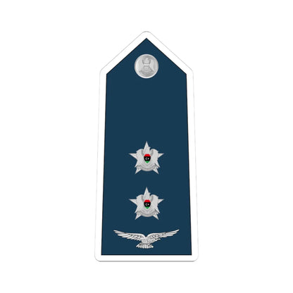 07.Libyan Air Force 1LT (Libya) (Military Rank) STICKER Vinyl Kiss-Cut Decal 3 Inch White - The Sticker Space