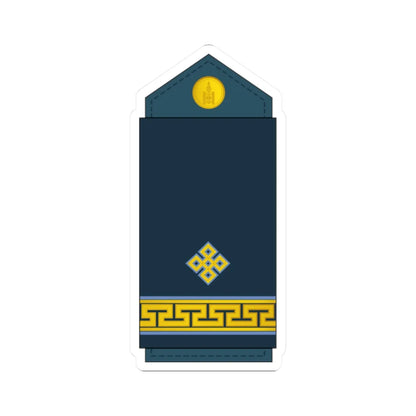 07.Mongolian Air Force JLT (Mongolia) (Military Rank) STICKER Vinyl Kiss-Cut Decal 2 Inch White - The Sticker Space