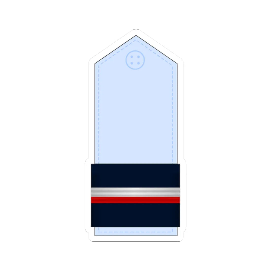 07.Moroccan Air Force WO (Morocco) (Military Rank) STICKER Vinyl Kiss-Cut Decal 2 Inch White - The Sticker Space